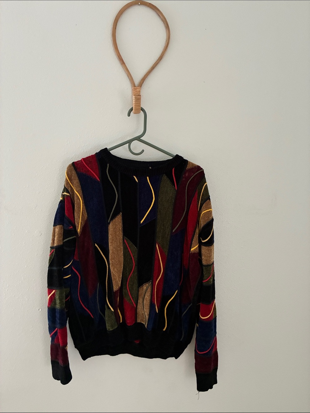 Vintage Norm Thompson Coogi Style 3D Knit Sweater